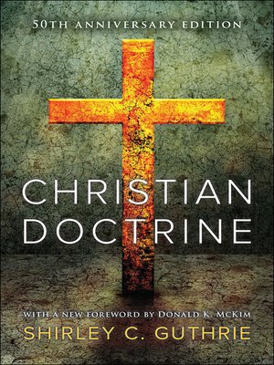 cover image of Christian Doctrine
